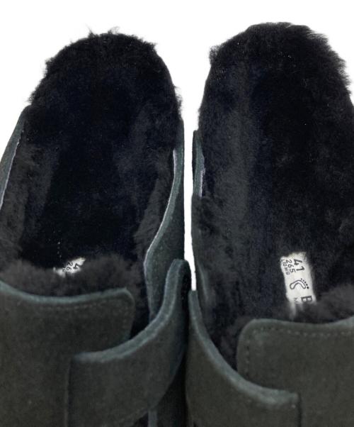 BIRKENSTOCK（ビルケンシュトック）BIRKENSTOCK (ビルケンシュトック) ボストンシアリング ブラック サイズ:26.5の古着・服飾アイテム
