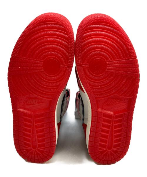 NIKE（ナイキ）NIKE (ナイキ) SPIDER-MAN (スパイダーマン) Air JORDAN 1 RETRO HIGH OG SP レッド×ホワイト サイズ:25.5 未使用品の古着・服飾アイテム