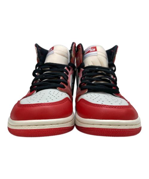 NIKE（ナイキ）NIKE (ナイキ) SPIDER-MAN (スパイダーマン) Air JORDAN 1 RETRO HIGH OG SP レッド×ホワイト サイズ:25.5 未使用品の古着・服飾アイテム