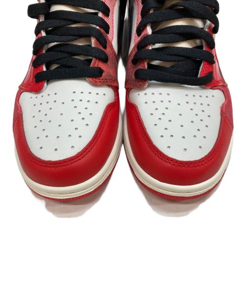 NIKE（ナイキ）NIKE (ナイキ) SPIDER-MAN (スパイダーマン) Air JORDAN 1 RETRO HIGH OG SP レッド×ホワイト サイズ:25.5 未使用品の古着・服飾アイテム