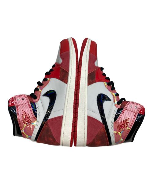 NIKE（ナイキ）NIKE (ナイキ) SPIDER-MAN (スパイダーマン) Air JORDAN 1 RETRO HIGH OG SP レッド×ホワイト サイズ:25.5 未使用品の古着・服飾アイテム