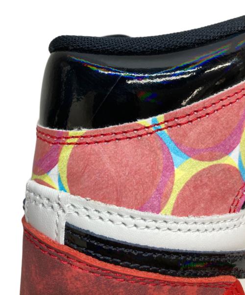NIKE（ナイキ）NIKE (ナイキ) SPIDER-MAN (スパイダーマン) Air JORDAN 1 RETRO HIGH OG SP レッド×ホワイト サイズ:25.5 未使用品の古着・服飾アイテム