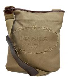 PRADA（プラダ）の古着「ショルダーバッグ」｜ベージュ・ブラウン