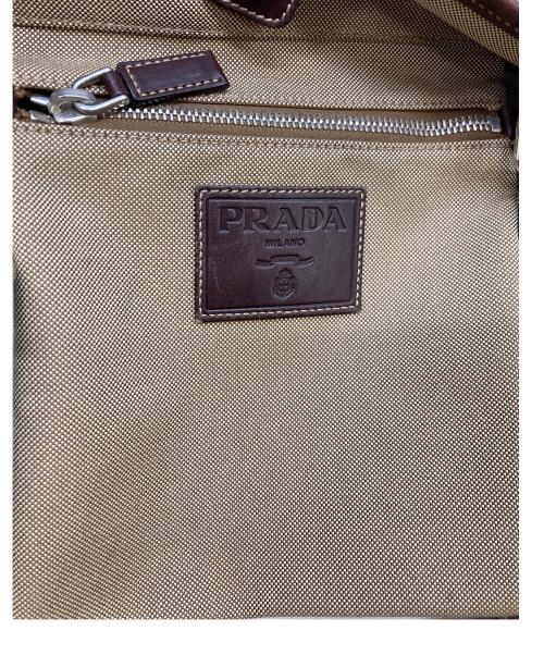 PRADA（プラダ）PRADA (プラダ) ショルダーバッグ ベージュ・ブラウンの古着・服飾アイテム