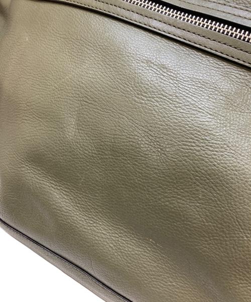 COACH（コーチ）COACH (コーチ) スムース レザー ユーティリティー トート バッグ オリーブの古着・服飾アイテム