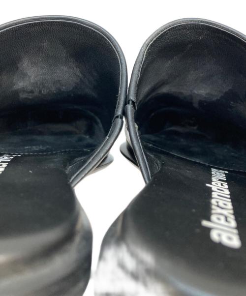 ALEXANDER WANG（アレキサンダー・ワン）ALEXANDER WANG (アレキサンダー・ワン) Sullivan Calf Pointy Mules ブラック サイズ:37の古着・服飾アイテム