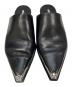 ALEXANDER WANG (アレキサンダー・ワン) Sullivan Calf Pointy Mules ブラック サイズ:37：8000円
