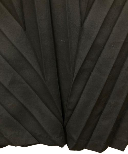 ISSEY MIYAKE（イッセイミヤケ）ISSEY MIYAKE (イッセイミヤケ) プリーツスカート ブラック サイズ:不明(実寸参照)の古着・服飾アイテム