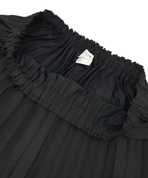ISSEY MIYAKE（イッセイミヤケ）ISSEY MIYAKE (イッセイミヤケ) プリーツスカート ブラック サイズ:不明(実寸参照)の古着・服飾アイテム