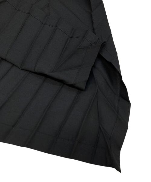 ISSEY MIYAKE（イッセイミヤケ）ISSEY MIYAKE (イッセイミヤケ) プリーツスカート ブラック サイズ:不明(実寸参照)の古着・服飾アイテム