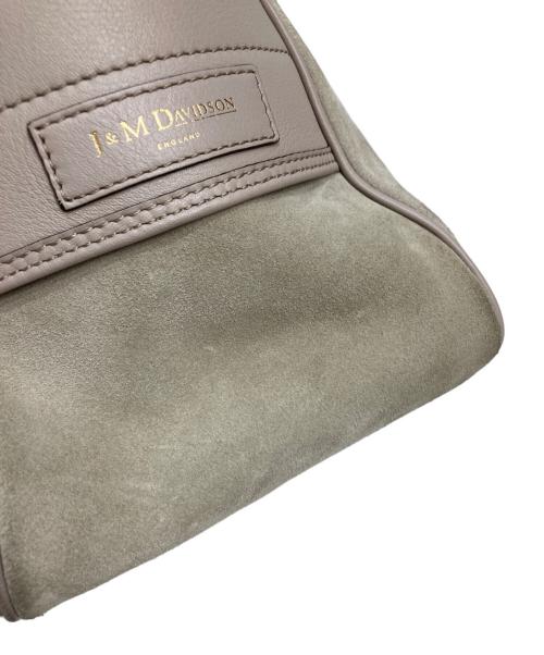 J&M DAVIDSON（ジェイ＆エム デヴィッドソン）J&M DAVIDSON (ジェイ＆エム デヴィッドソン) スウェードボストンバッグ ピンク×ベージュの古着・服飾アイテム