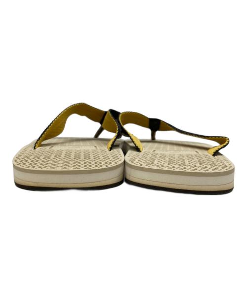 LOUIS VUITTON（ルイ ヴィトン）LOUIS VUITTON (ルイ ヴィトン) モノグラムビーチサンダル ベージュ×ブラウン サイズ:6の古着・服飾アイテム
