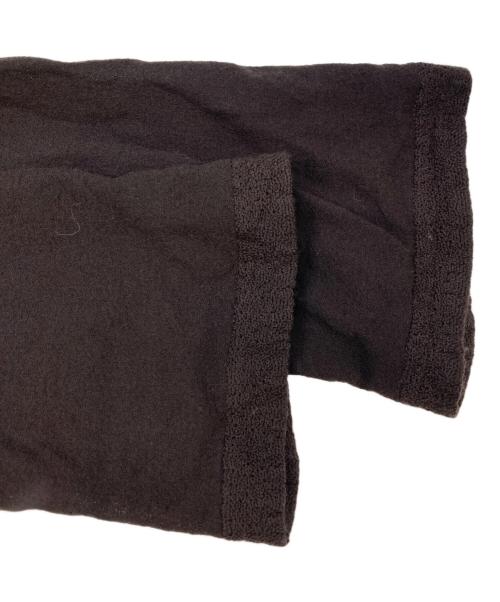 ISSEY MIYAKE PERMANENTE（イッセイミヤケ ペルマネンテ）ISSEY MIYAKE PERMANENTE (イッセイミヤケ ペルマネンテ) 比翼シャツ ブラウン サイズ:不明(実寸参照)の古着・服飾アイテム