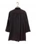 ISSEY MIYAKE PERMANENTE (イッセイミヤケ ペルマネンテ) 比翼シャツ ブラウン サイズ:不明(実寸参照)：6000円