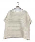 PLEATS PLEASEプリーツプリーズ）の古着「PAPER BOUNCE KNIT」｜アイボリー