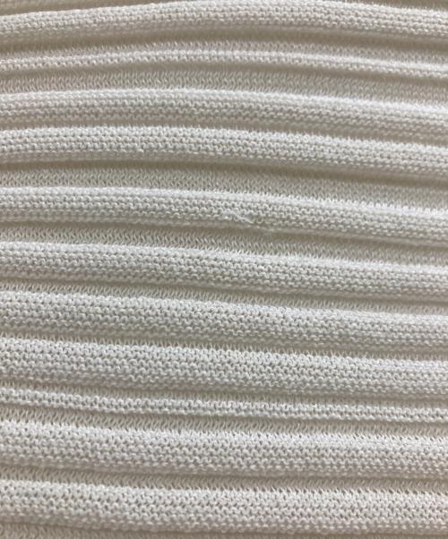 PLEATS PLEASE（プリーツプリーズ）PLEATS PLEASE (プリーツプリーズ) PAPER BOUNCE KNIT アイボリー サイズ:-の古着・服飾アイテム