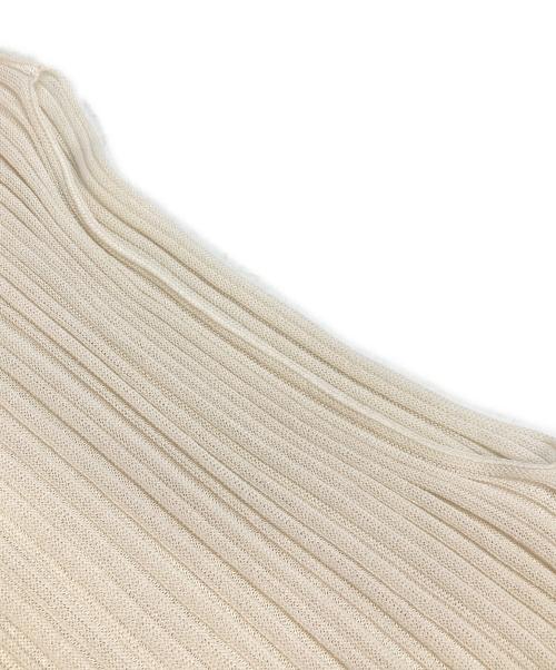 PLEATS PLEASE（プリーツプリーズ）PLEATS PLEASE (プリーツプリーズ) PAPER BOUNCE KNIT アイボリー サイズ:-の古着・服飾アイテム