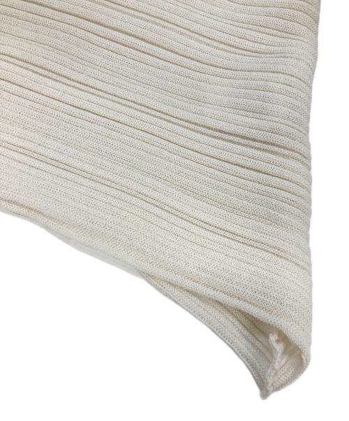 PLEATS PLEASE（プリーツプリーズ）PLEATS PLEASE (プリーツプリーズ) PAPER BOUNCE KNIT アイボリー サイズ:-の古着・服飾アイテム