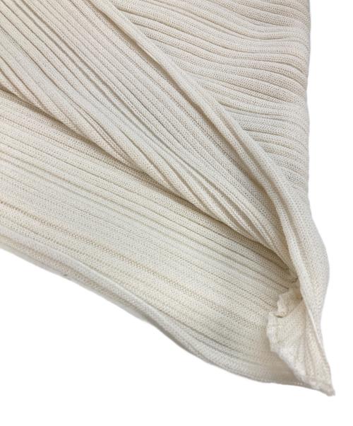 PLEATS PLEASE（プリーツプリーズ）PLEATS PLEASE (プリーツプリーズ) PAPER BOUNCE KNIT アイボリー サイズ:-の古着・服飾アイテム