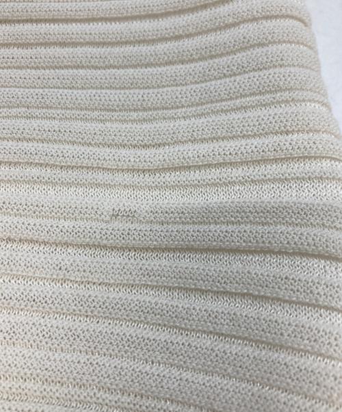 PLEATS PLEASE（プリーツプリーズ）PLEATS PLEASE (プリーツプリーズ) PAPER BOUNCE KNIT アイボリー サイズ:-の古着・服飾アイテム
