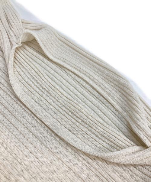 PLEATS PLEASE（プリーツプリーズ）PLEATS PLEASE (プリーツプリーズ) PAPER BOUNCE KNIT アイボリー サイズ:-の古着・服飾アイテム