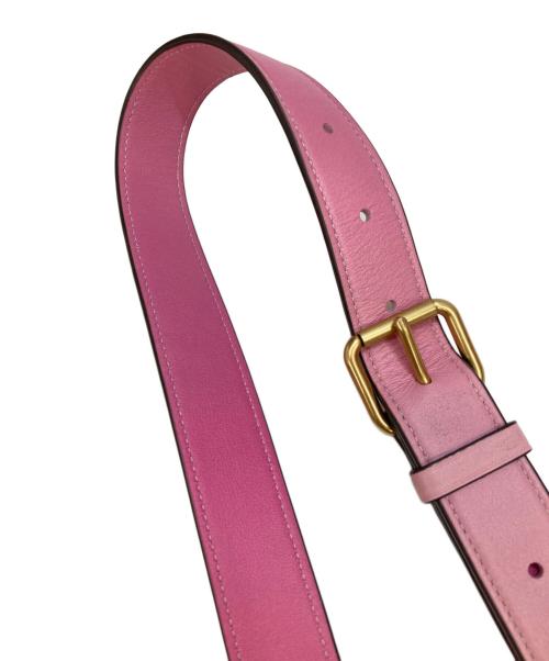 COACH（コーチ）COACH (コーチ) ピロー タビー ショルダー バッグ オレンジ×ピンクの古着・服飾アイテム