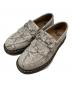 Dr.Martens（ドクターマーチン）の古着「ヘビ柄 エイドリアン スナッフル ローファー　タッセルローファー」｜ブラック×グレー