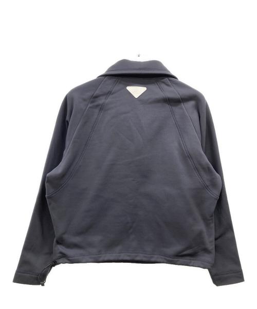 UNITED ARROWS GOLF（ユナイテッドアローズゴルフ）UNITED ARROWS GOLF (ユナイテッドアローズゴルフ) TEXBRIDハーフジップジャケット グレー サイズ:Mの古着・服飾アイテム