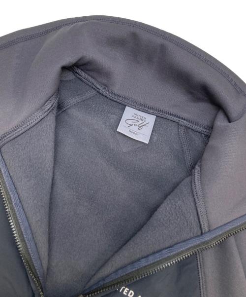 UNITED ARROWS GOLF（ユナイテッドアローズゴルフ）UNITED ARROWS GOLF (ユナイテッドアローズゴルフ) TEXBRIDハーフジップジャケット グレー サイズ:Mの古着・服飾アイテム