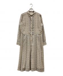 MACKINTOSH LONDON（マッキントッシュ ロンドン）の古着「シャツワンピース」｜ベージュ