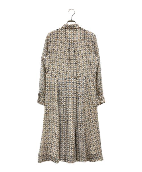 MACKINTOSH LONDON（マッキントッシュ ロンドン）MACKINTOSH LONDON (マッキントッシュ ロンドン) シャツワンピース ベージュ サイズ:40の古着・服飾アイテム