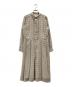 MACKINTOSH LONDON（マッキントッシュ ロンドン）の古着「シャツワンピース」｜ベージュ