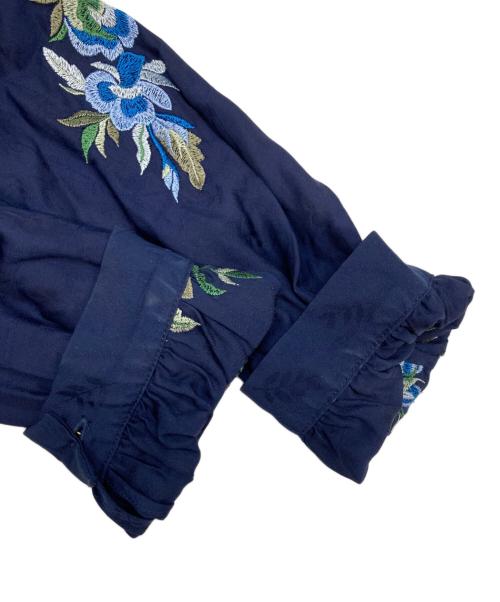 GRACE CONTINENTAL（（グレースコンチネンタル）GRACE CONTINENTAL (（グレースコンチネンタル) ボタニカルワンピs-ウ ネイビー サイズ:38の古着・服飾アイテム