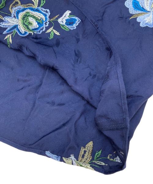 GRACE CONTINENTAL（（グレースコンチネンタル）GRACE CONTINENTAL (（グレースコンチネンタル) ボタニカルワンピs-ウ ネイビー サイズ:38の古着・服飾アイテム