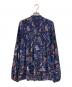 LAUREN RALPH LAUREN (ローレン ラルフ ローレン) ペイズリーブラウス ネイビー サイズ:S：5000円