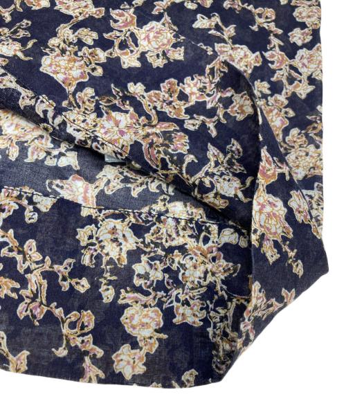 ISABEL MARANT ETOILE（イザベルマランエトワール）ISABEL MARANT ETOILE (イザベルマランエトワール) フラワープリントワンピース ブラウン サイズ:36の古着・服飾アイテム