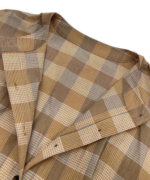 MACKINTOSH LONDON（マッキントッシュ ロンドン）MACKINTOSH LONDON (マッキントッシュ ロンドン) ハイカウントエンザイムワンピース ベージュ サイズ:38の古着・服飾アイテム