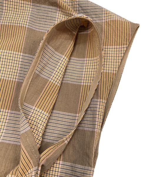 MACKINTOSH LONDON（マッキントッシュ ロンドン）MACKINTOSH LONDON (マッキントッシュ ロンドン) ハイカウントエンザイムワンピース ベージュ サイズ:38の古着・服飾アイテム