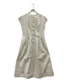 MACKINTOSH LONDON（マッキントッシュ ロンドン）の古着「ハイカウントエンザイムワンピース」｜グレー