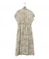 MACKINTOSH LONDON (マッキントッシュ ロンドン) シルエットフラワーワンピース ベージュ サイズ:38：7000円