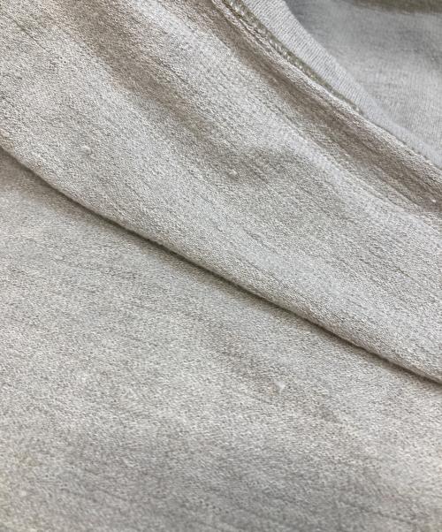 nest Robe（ネストローブ）nest Robe (ネストローブ) リネンインレー半袖プルオーバー ベージュ サイズ:FREEの古着・服飾アイテム