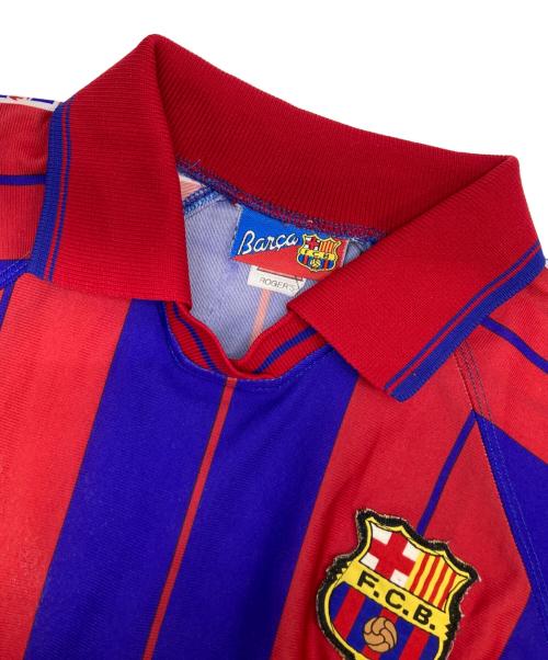 KAPPA（カッパ）KAPPA (カッパ) 90sFCバルセロナゲームシャツ レッド サイズ:Lの古着・服飾アイテム