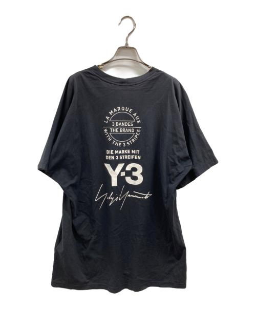 Y-3（ワイスリー）Y-3 (ワイスリー) M SS TEE STREET ブラック サイズ:Ｍの古着・服飾アイテム