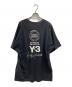 Y-3 (ワイスリー) M SS TEE STREET ブラック サイズ:Ｍ：6000円