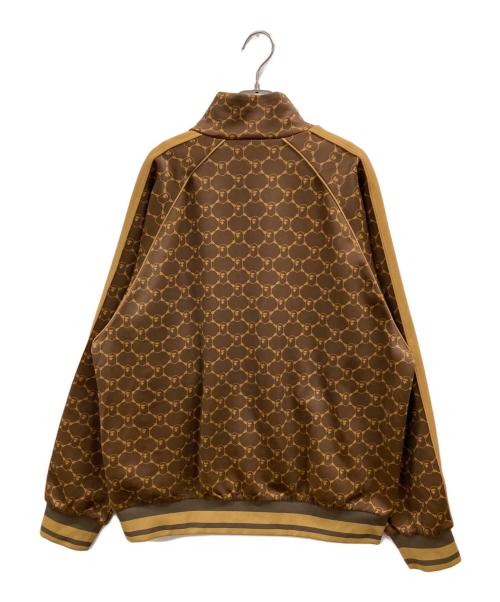 A BATHING APE（アベイシングエイプ）A BATHING APE (アベイシングエイプ) COLLEGE MONOGRAM LOGO RELAXED FIT TRACK JACKET ブラウン サイズ:Lの古着・服飾アイテム