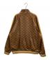 A BATHING APE (アベイシングエイプ) COLLEGE MONOGRAM LOGO RELAXED FIT TRACK JACKET ブラウン サイズ:L：24000円