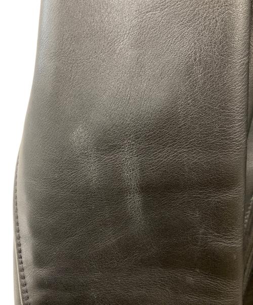 Schott（ショット）Schott (ショット) 641ファーライナー付きシングルライダースジャケット ブラック サイズ:38の古着・服飾アイテム