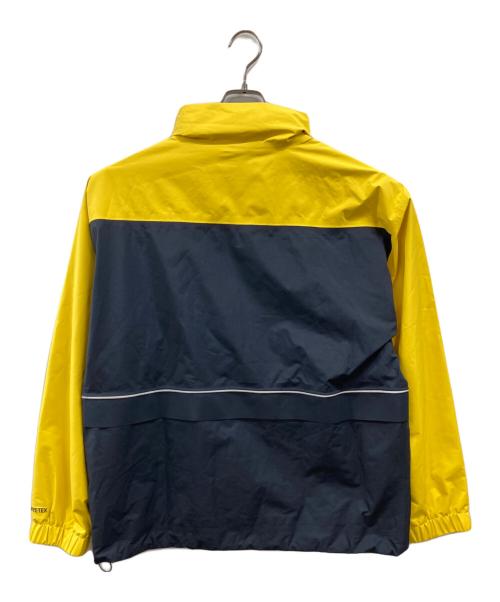 NEW BALANCE（ニューバランス）NEW BALANCE (ニューバランス) Archive 1997 GORE-TEX ジャケット イエロー×ネイビー サイズ:L 未使用品の古着・服飾アイテム