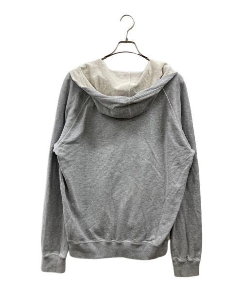 DSQUARED2（ディースクエアード）DSQUARED2 (ディースクエアード) 襟カットオフプルオーバーパーカー グレー サイズ:XLの古着・服飾アイテム