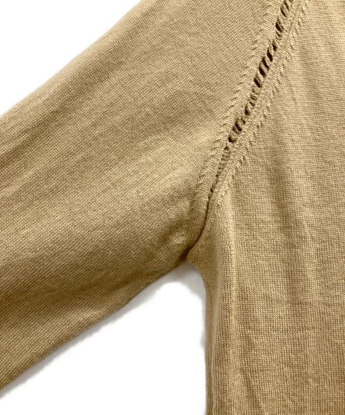 DIOR HOMME（ディオール オム）DIOR HOMME (ディオール オム) クラッシュニット ベージュ サイズ:Mの古着・服飾アイテム